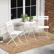 White bistro sales patio set